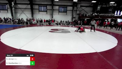 184 lbs Round Of 32 - Shemar Armor, Bridgewater vs Sam DosSantos, Wesleyan