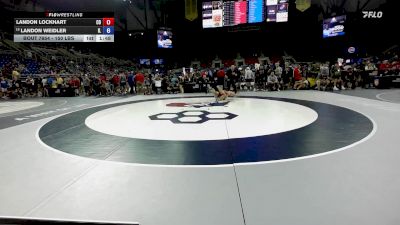 150 lbs Cons. Rd Of 32 - Landon Lockhart, CO vs Landon Weidler, IL