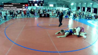 285 lbs Cons. Round 3 - David Grimes, Ohio vs Maxwell Azzaline, Iowa