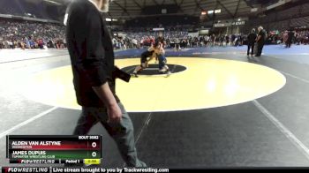 132 lbs Champ. Round 1 - James DuPuis, Tumwater Wrestling Club vs Alden Van Alstyne, Washington