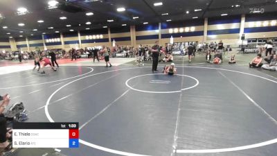 70 kg Quarterfinal - Evan Thiele, Coachella Valley WC vs Samson Elario, Atc