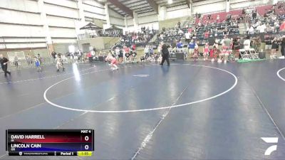 105 lbs Round 1 - David Harrell, IN vs Lincoln Cain, OR