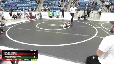 52 lbs Round 2 - Rylen Childs, Maize Wrestling Club vs Watson Martinez, Clearwater Youth