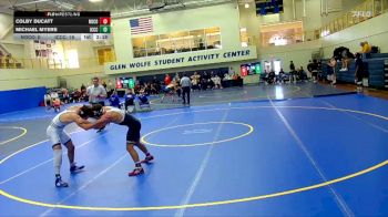 157 lbs Round 3 (6 Team) - Colby Ducatt, Northwest College vs Michael Myers, Iowa Central Community College