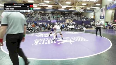 157 lbs Cons. Round 5 - Bridger Garrison, Butte vs Boe Miles, Libby