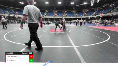 150 lbs 1st Place Match - Warren Nash III, Grayslake Central vs Frank Tagoe, Hersey