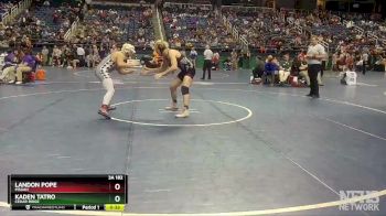 3A 182 lbs Cons. Semi - Kaden Tatro, Cedar Ridge vs Landon Pope, Pisgah