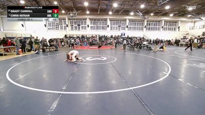 120 lbs Consi Of 4 - Grady Carroll, Simsbury vs Chris Setear, New Milford