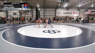 79 kg Cons. Sub-rd Of 64 - Colby Celuck, Castleton RTC vs Wesley Barnes, Clarion RTC