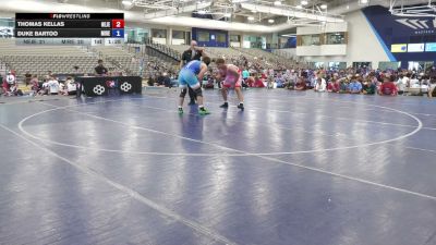 215 lbs Thomas Kellas, New Jersey vs Duke Bartoo, Minnesota Red