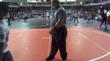 65 lbs Round Of 16 - Brandon Chavez, Bulldogs vs Santiago Montoya, Takedown Elite