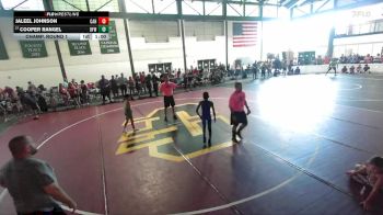76-85 lbs Champ. Round 1 - Cooper Rangel, Oak Forest Warriors vs Jaleel Johnson, Cahokia