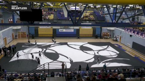Relentless "Miami FL" at 2026 WGI Guard Stuart Regional+