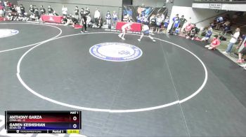 113 lbs Round 2 (16 Team) - Anthony Garza, CVWA-GR vs Garen Keshishian, OCWA-GR