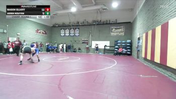 165 lbs Champ. Round 1 - Mason Elliott, Elsinore vs Aiden Nguyen, Temescal Canyon