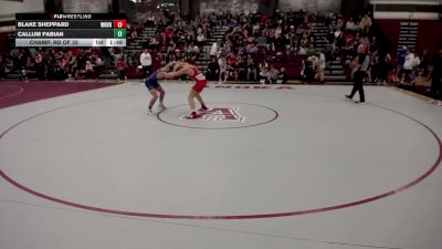 145 lbs Champ. Rd Of 32 - Callum Fabian vs Blake Sheppard, Wrestling Brotherhood