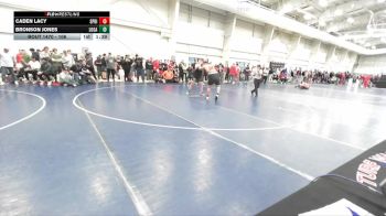 106 lbs Cons. Round 7 - Caden Lacy, Springville vs Bronson Jones, Logan