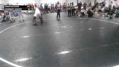 285 lbs Round 3 (4 Team) - Louvensky Auguste, Reverence United Blue vs Parsa Saljooghi, West Forsyth Wrestling Club