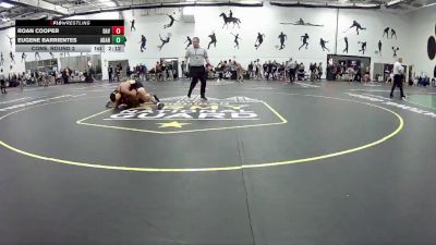133 lbs Cons. Round 2 - Roan Cooper, Davenport vs Eugene Barrientes, Adrian