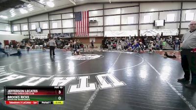 61 lbs Cons. Round 3 - Jefferson LeCates, Stallions Wrestling Club vs Brooks Ricks, Ridgeline Riverhawks
