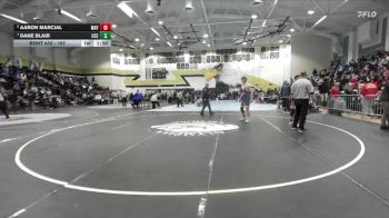 167 lbs Quarterfinal - Dane Blair, La Costa Canyon vs Aaron Marcial, Mar Vista