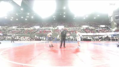 122 lbs Cons. Semi - Jacob Smith, Billings Wrestling Club vs Kobe Gustad, MILES CITY WRESTLING CLUB