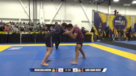 Amir Aman Doost vs Abraham Josiah La Montagne 2024 World IBJJF Jiu-Jitsu No-Gi Championship