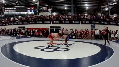 74 kg Champ. Round 2 - Hunter Gandy, Pennsylvania RTC vs Grant Kress, Bulldog Elite