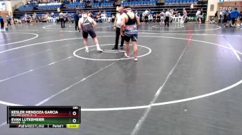 285 lbs Round 2 - Evan Lutkemeier, Minden vs Kesler Mendoza Garcia, Millard South JV