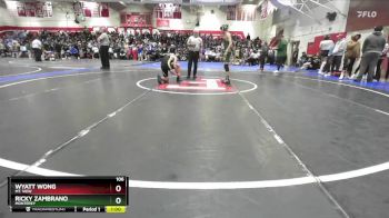 106 lbs Cons. Round 1 - Ricky Zambrano, Monterey vs Wyatt Wong, Mt. View