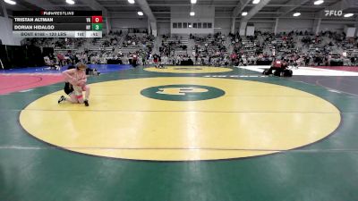 120 lbs Consi Of 64 #2 - Tristan Altman, VA vs Dorian Hidalgo, NY