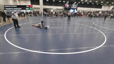 138 lbs Champ. Rd Of 64 - Damian Aponte, Tennessee vs Trandyn Lundquist, Big Cat Wrestling Club