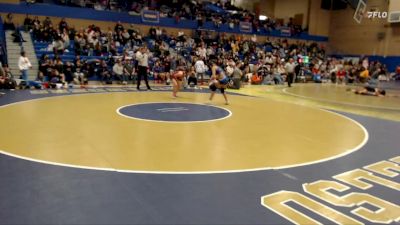 115lbs 7th Place Match - Izzabel Cruz, Tonasket (Girls) vs Emily Brodhead, Hoquiam (Girls)