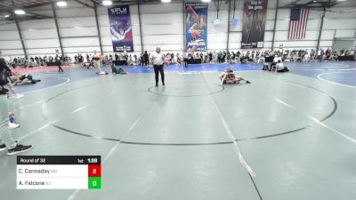 145 lbs Round Of 32 - Cameron Cannaday, MD vs Aj Falcone, NJ