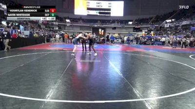 7A 190 lbs Semifinal - Kourtlan Kendrick, Florence vs Gavin Whiteside, Enterprise HS