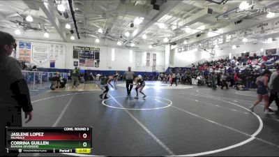 105 lbs Cons. Round 3 - Jaslene Lopez, Palmdale vs Corrina Guillen, Ramona (Riverside)