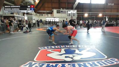 182A lbs Quarterfinal - Brock Oizerowitz, Triumph Trained / The Academy vs Samuel Almedina, Wyoming Seminary