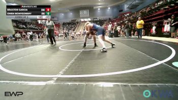 160 lbs Consi Of 4 - Braxton Garcia, Eufaula Ironheads Wrestling Club vs Owen Montgomery, Berryhill Wrestling Club