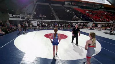 103.4-118 lbs Champ. Round 3 - Madison Holland, Idaho vs Gloria Whitish, Montana