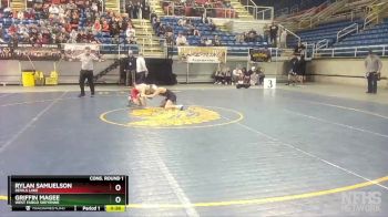 106 lbs Cons. Round 1 - Rylan Samuelson, Devils Lake vs Griffin Magee, West Fargo Sheyenne