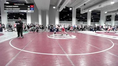 65 lbs Champ. Round 4 - Thomas Banas, Illinois vs Peyton Hornsby, Contenders Wrestling Academy