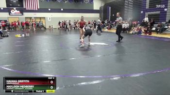 130 lbs Quarterfinal - Havana Griffith, Independence vs Mayleigh Medberry, Central Community, Elkader