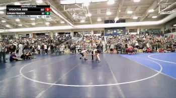 106 lbs Cons. Round 5 - Stockton Judd, Uintah vs Logan Frazier, Riverton
