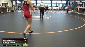 JV-8 lbs Round 5 - Makenna Capper, Williamsburg vs Addison Connelly, Williamsburg