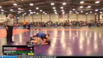 100 lbs Round 3 - Dawson Mack, Minion Black vs Kingston Sikes, Oklahoma Outlaws