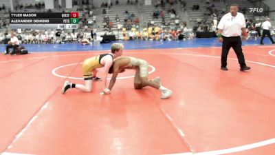 138 lbs Round Of 32 - Tyler Mason, Quest School Of Wrestling Gold - HSB vs Alexander Denkins, Prestige Worldwide - HSB