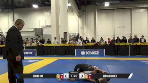 Matias Flores vs Oscar Cal 2025 World IBJJF Jiu-Jitsu No-Gi Championship