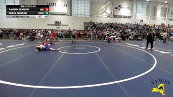 86 lbs Semifinal - Taryn Morsch, Divas Of Destruction Wrestling Club vs Raygan Bennion, Olean Wrestling Club