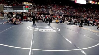 3A 138 lbs Quarterfinal - Tiago Luna, Firth vs Ty Sutton, New Plymouth