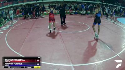 138 lbs Cons. Semi - Trayson Truesdell, Oregon vs Konnor Fordyce, Idaho